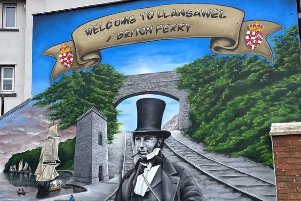 Town's mural disappears following permission dispute with building's owners