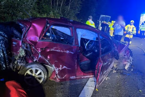 Drugged-up van driver got on the M4 and minutes later he did this