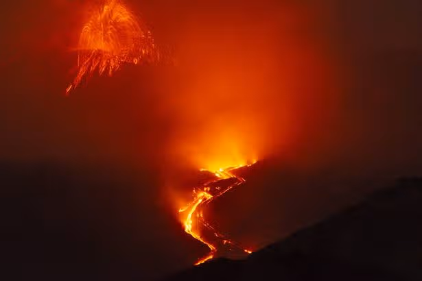Mount Etna eruption triggers red alert and flights cancelled at Catania Airport