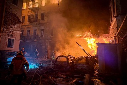 The Russian military attacked the port infrastructure in Odessa