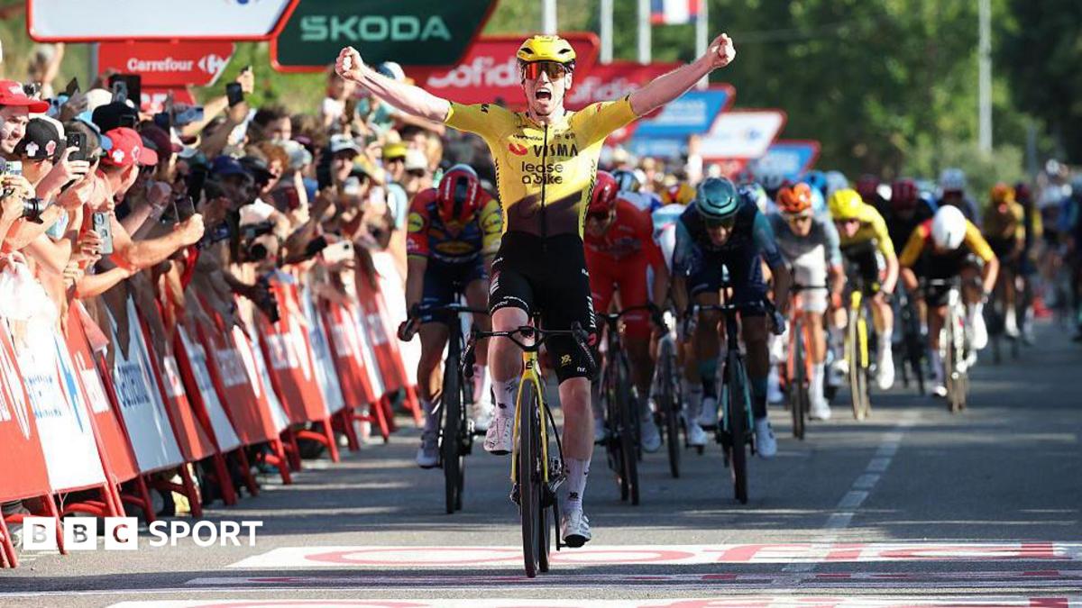 Brennan de GB gana el tramo Vuelta dos en el debut de Grand Tour