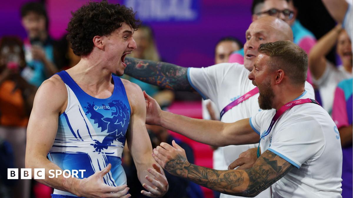 Gymnast Ward va de Glasgow rêveur à médaillé d'or