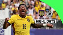 Gonzalo Plata's late winner and a VAR-disallowed penalty help Ecuador advance from Group E