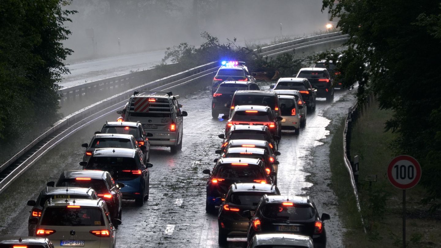 Severe weather: DWD warns of new thunderstorms in Saxony and the south.