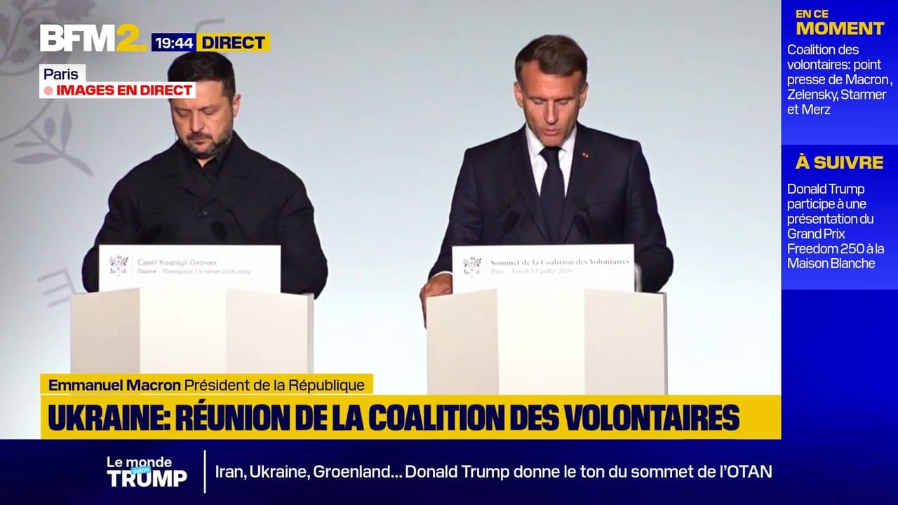 Emmanuel Macron announces a "project to acquire 16 Rafale" by Ukraine