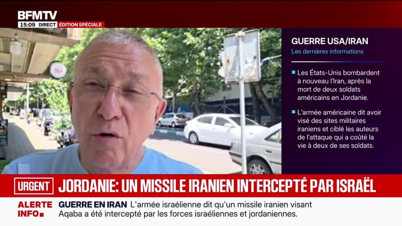 Middle East war: Jordan targeted by missile fire from Iran