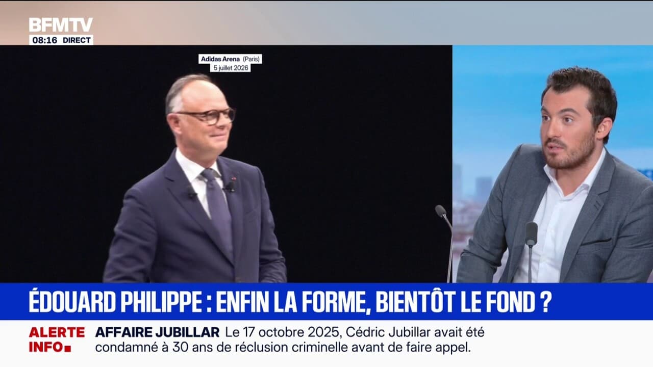 In a meeting in Paris, Edouard Philippe reveals: "I'll tell you about myself"