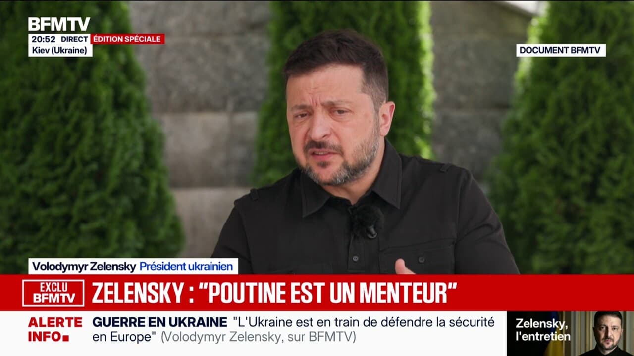 War in Ukraine: "We need a ceasefire", says Volodymyr Zelensky