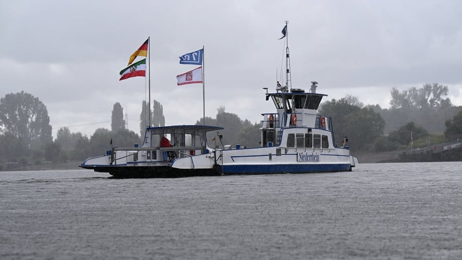 Rising levels: Rhine ferries are driving again