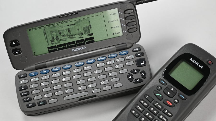 Nokia 9000 Communicator: Mobile phone block from Finland: How the smartphone era began