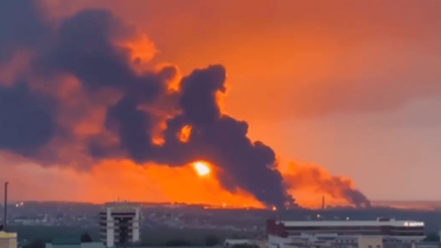 +++ Guerra Ucrania +++: Los drones ucranianos incendiaron las plantas petroleras en Rusia