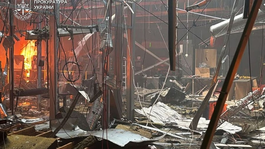 Guerra de Ucrania: Rusia ataca el centro comercial en Ucrania: Muchos muertos