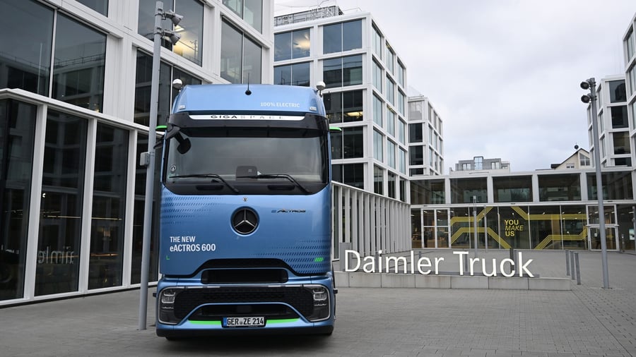 Camión Daimler: Profit casi a la mitad – Desglose en un 48 por ciento