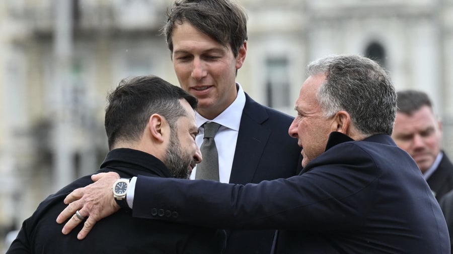 Ukraine war: Talks between Zelensky and US special envoy Vitkoff and Kushner begin in Kiev