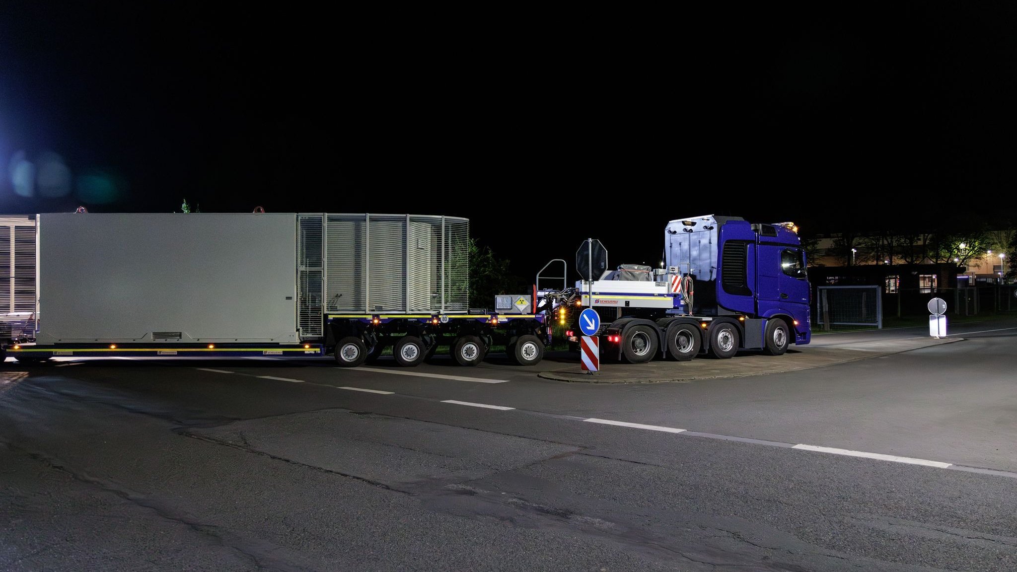 Nuclear waste: large-scale operation for Castor transport started