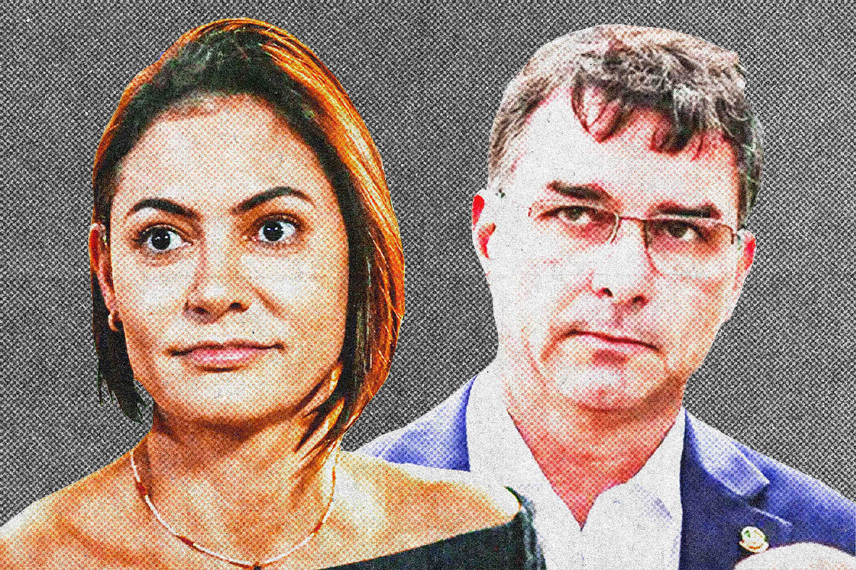 Michelle invente Flavio Bolsonaro : " Rassemblons une armée "