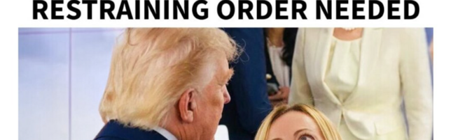 Trump, the post against Meloni: "It needs a restraining order"