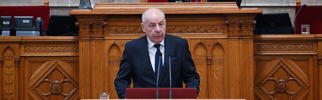 Hungary, free way of Parliament to destitution of President Sulyok