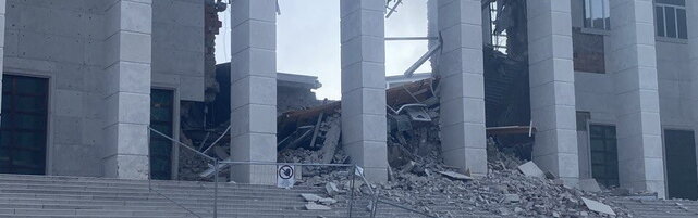 Crollo Tribunale Bolzano, President Bortolotti, 'can be tragedy'
