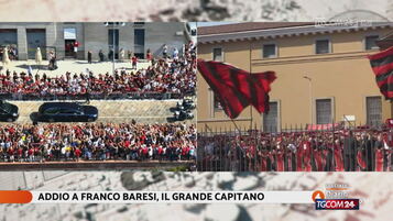 Franco Baresi, le feretro du capitaine arrive à la basilique de Sant'Ambrogio