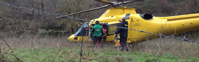 Scout éclair sur Monte Livata: tombe un garçon