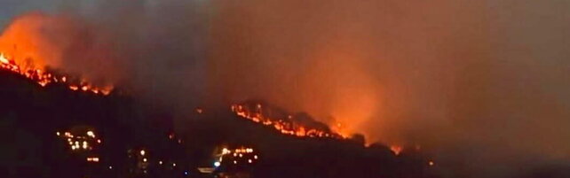Feu aux portes de Côme, sous contrôle après 30 heures