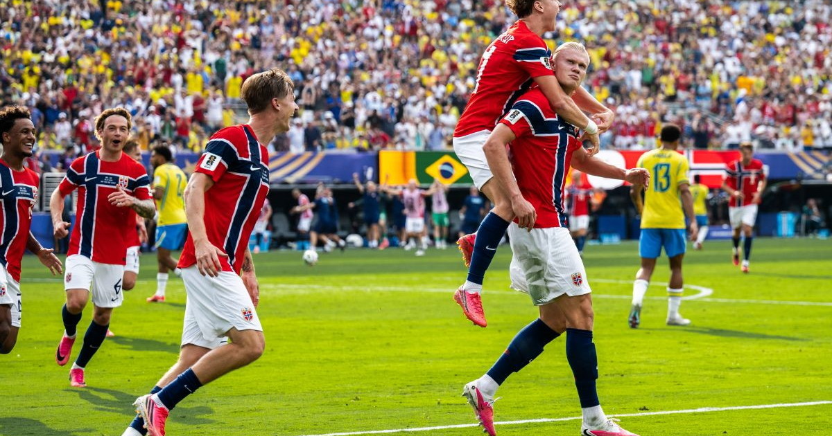 The Norway curse continues, Haaland knocks out Ancelotti's Brazil