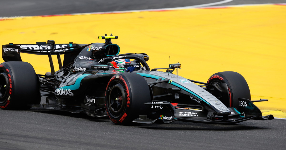 Gp Bélgica, Antonelli en poste frente a Verstappen