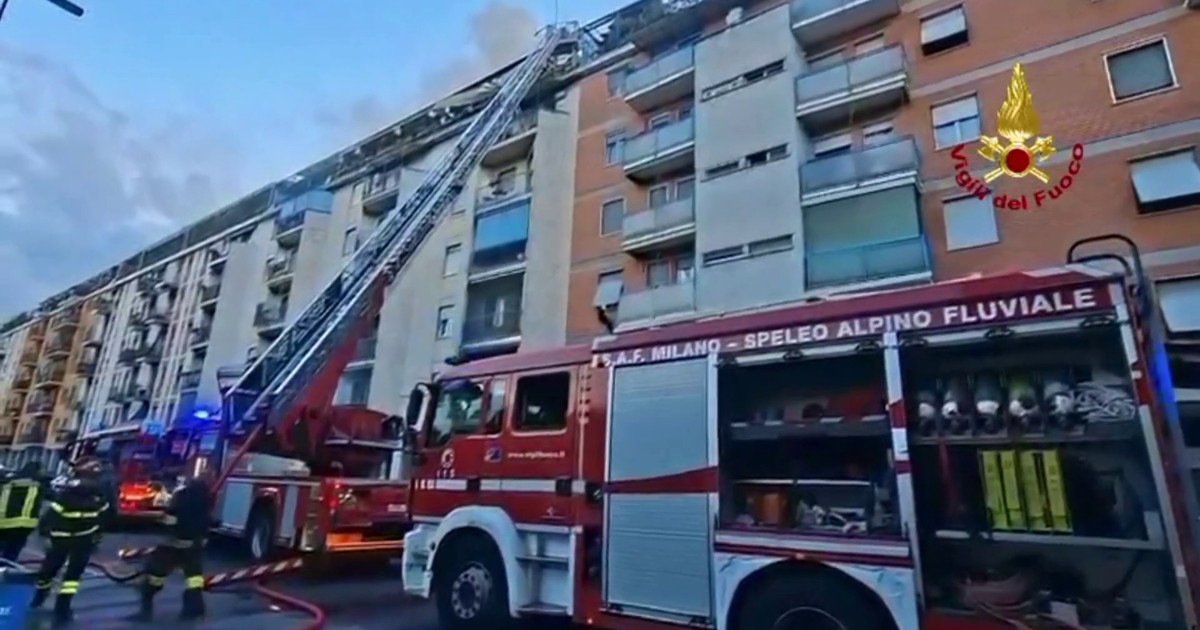 Fuego en apartamento en Milán, una víctima