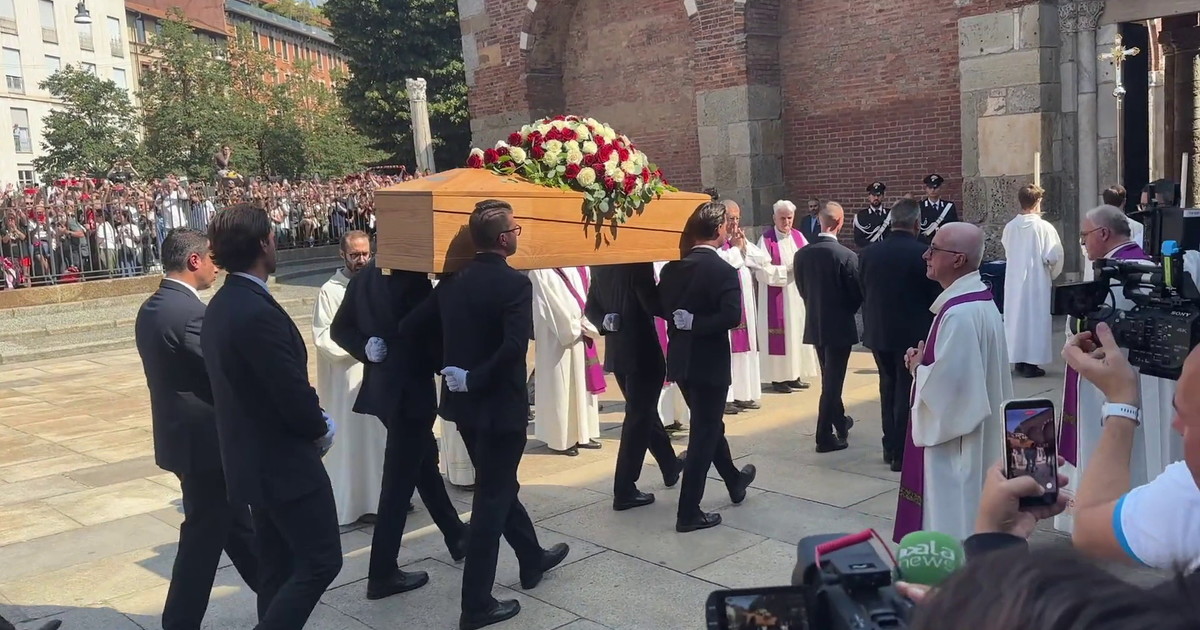 In Milan the funeral of Franco Baresi