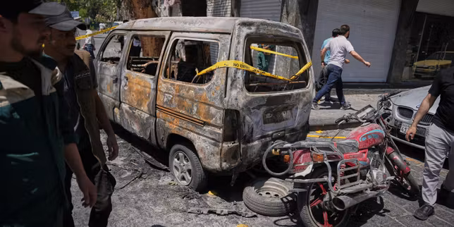 Attentate in Damascus during the visit of Emmanuel Macron, the assessment reviewed to one dead and 36 wounded