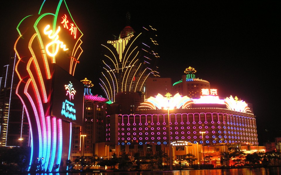 Ingresos de los casinos en Macao vuelven a registrar variación negativa del 8,4%