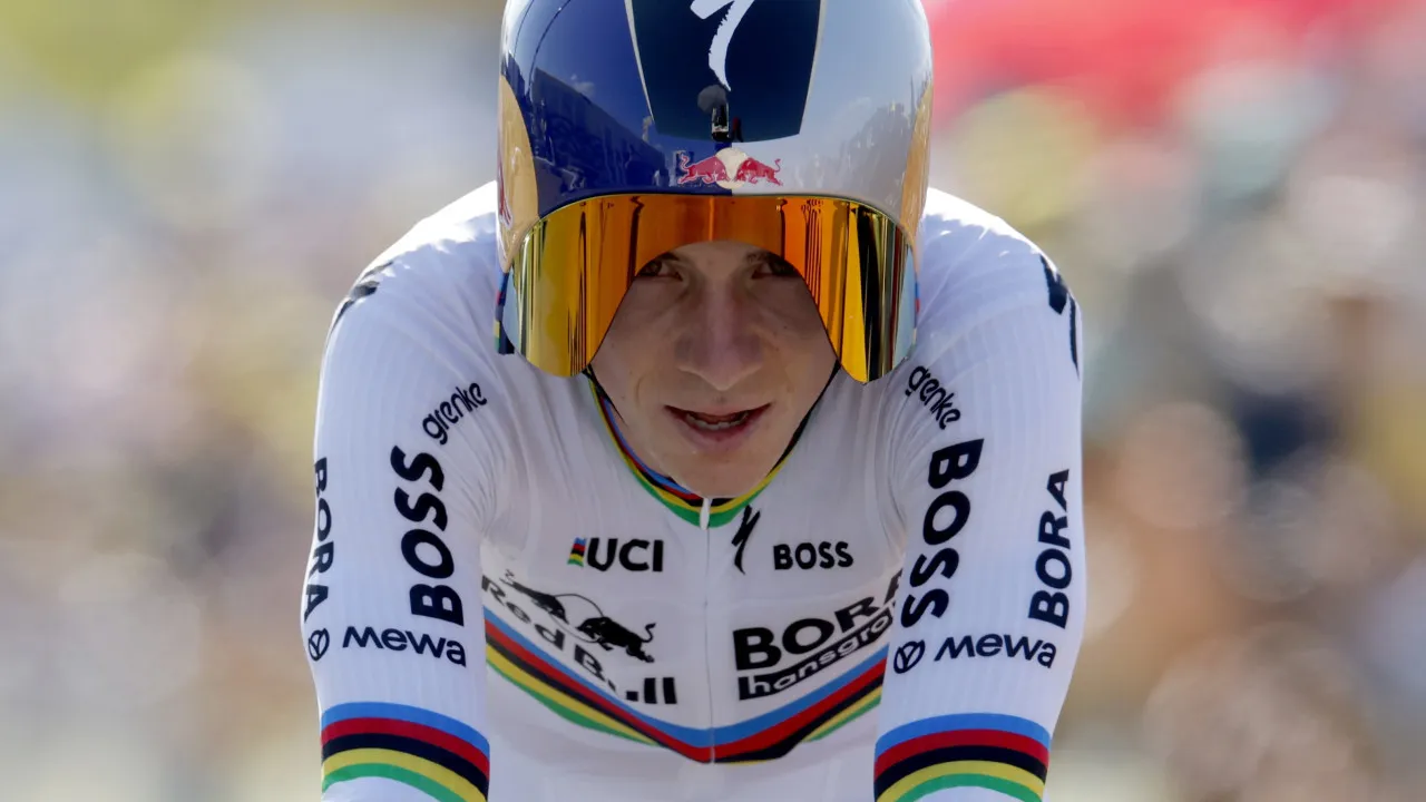 Tour de France : Florian Lipowitz s'écrase dans le contre-la-montre à la victoire de Remco Evenepoel