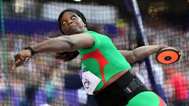 European athletes. Liliana Cá octave on disk release