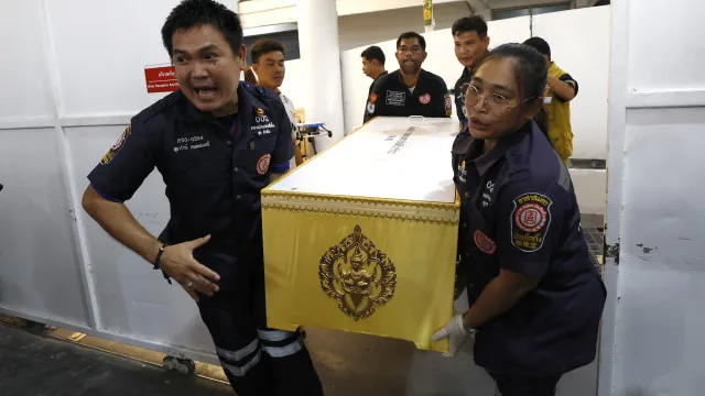 Number of dead in a bar fire in Bangkok rises to 34