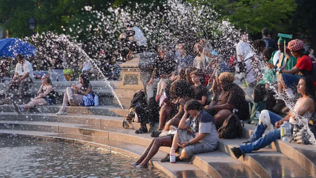 Tens of millions of people suffocate in America with a wave of heat