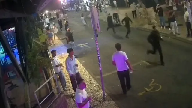 Hit 12 after escape from GNR and ask for "sorry": Night of chaos in Albufeira