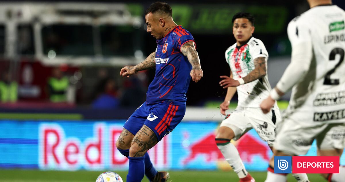 With Vargas decisive: La U defeated Palestino and continues to chase the leader in Liga de Primera