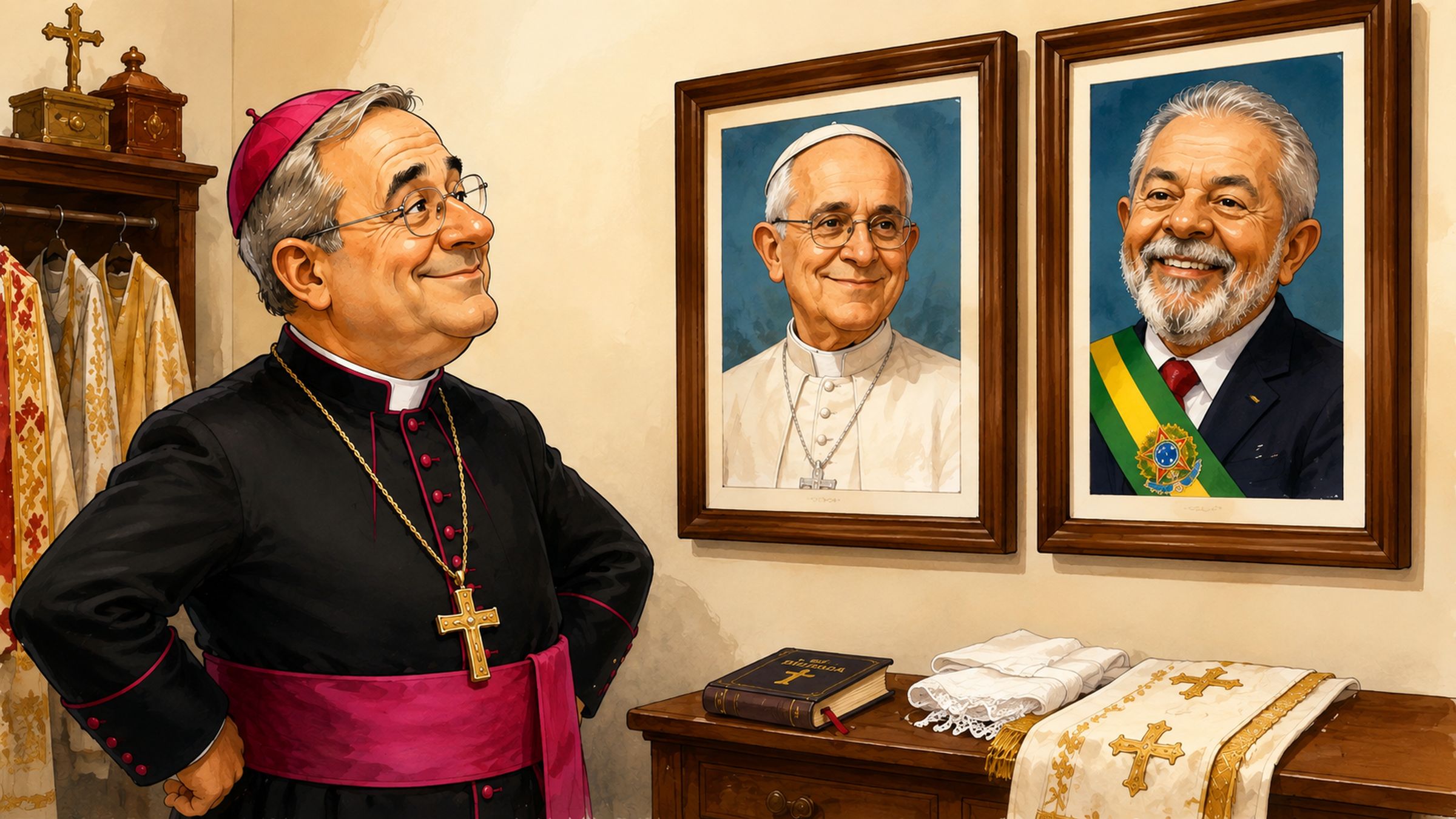 Lettre des Bishops de Lula est mal déguisée propagande électorale