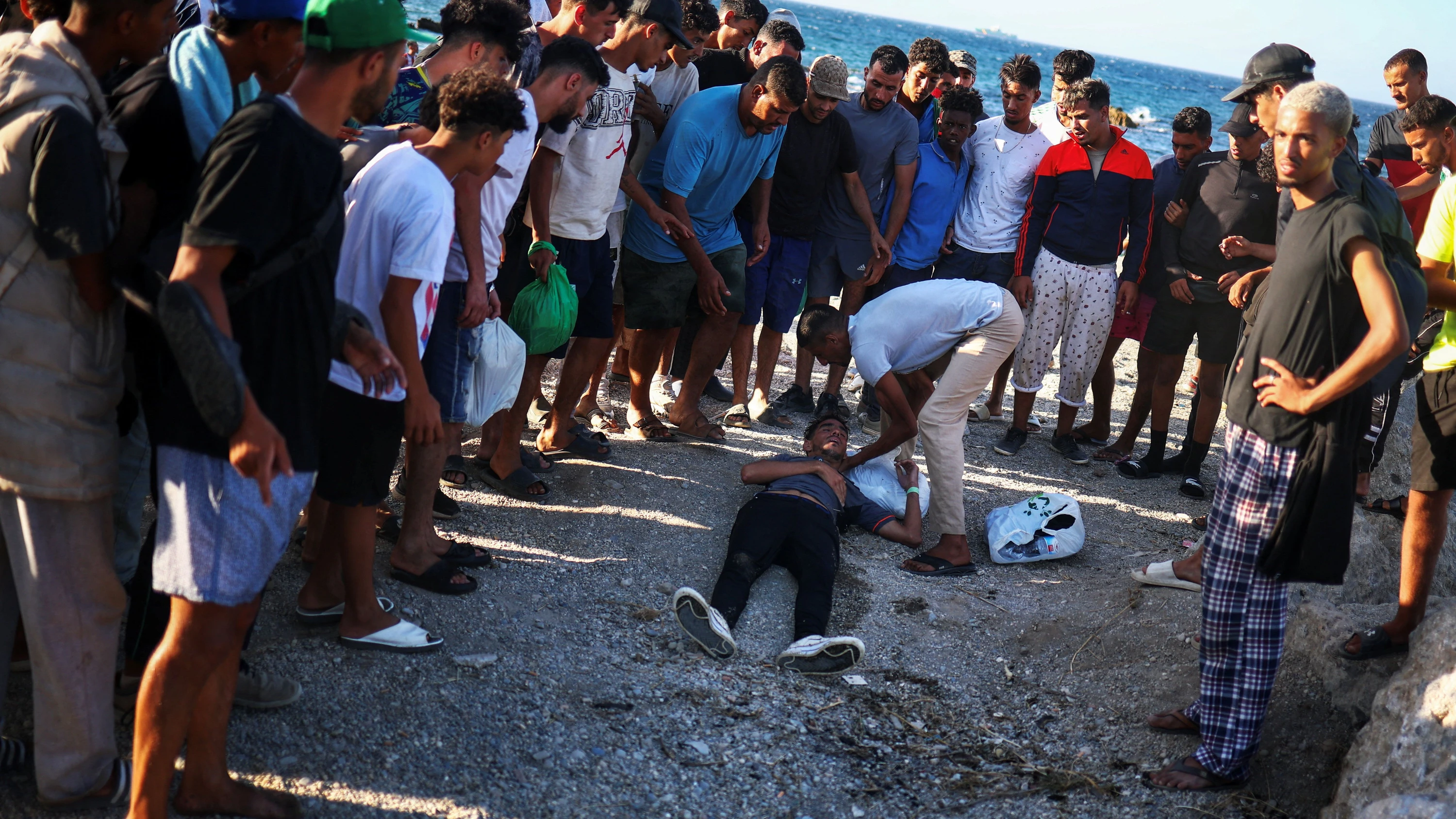 Spain estimates 50,000 to 60,000 migrants briefly entered the exclave and returned
