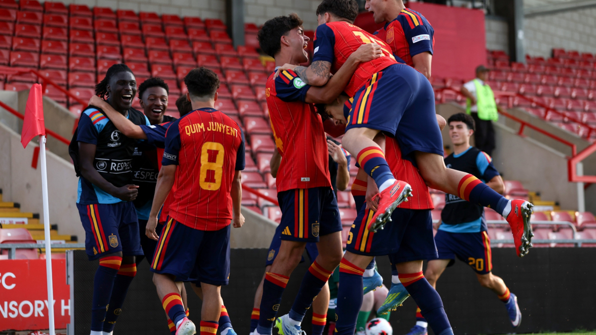 Spain, imposing champion of Europe sub- 19