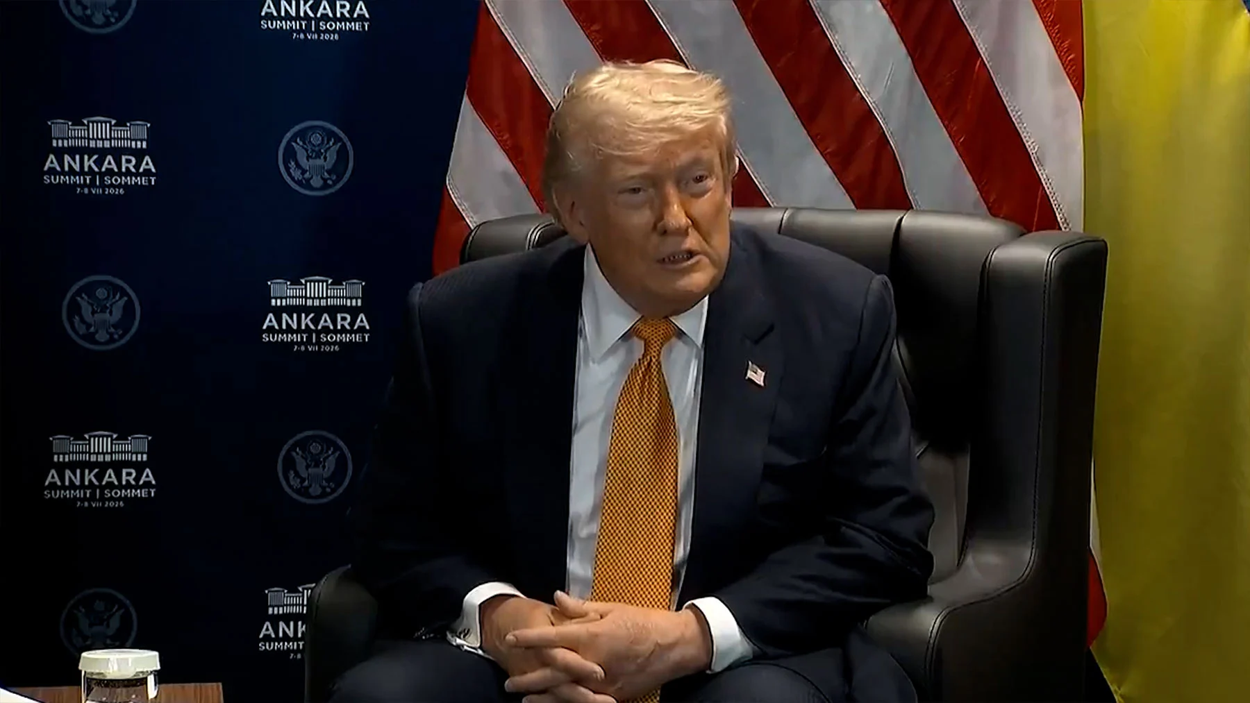 Trump is confused and attributed to the "Islamic Republic of Japan" a missile attack