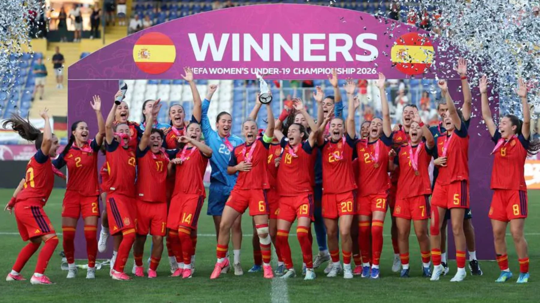 Spain conquers the European Women's Sub- 19 for the fifth year in a row