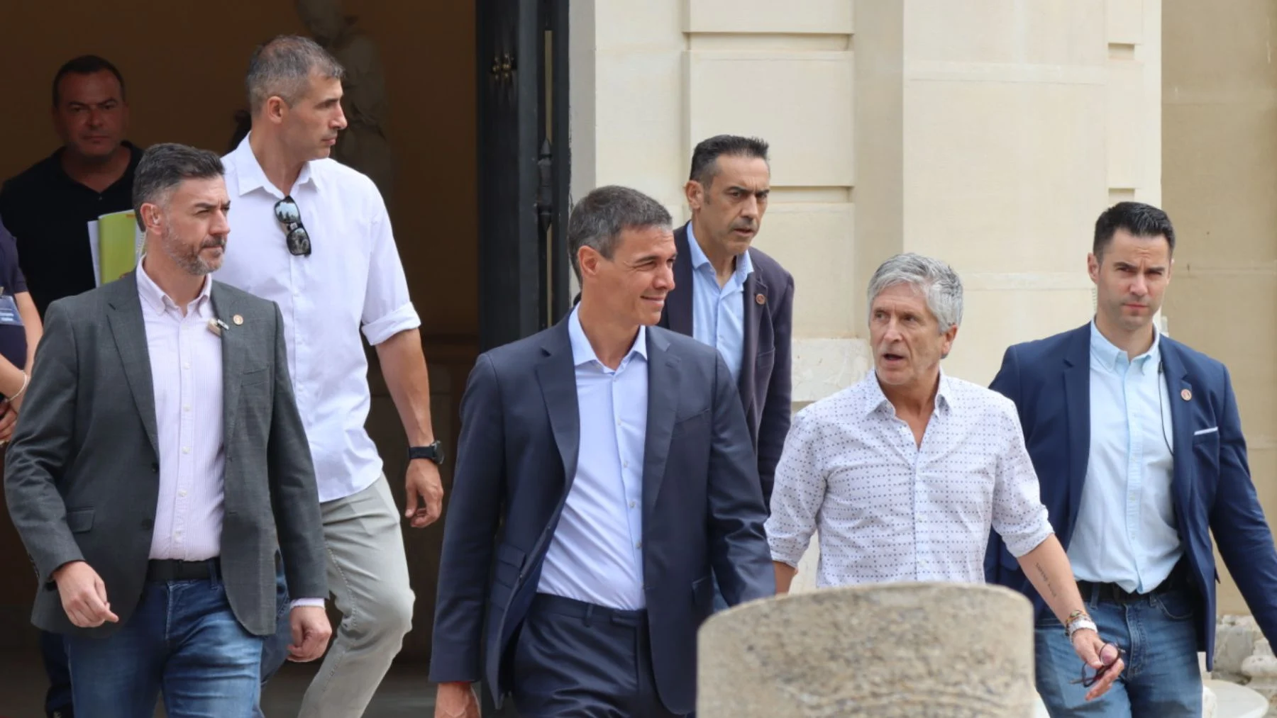 Moncloa remplit le responsable de la sécurité nationale qui a donné les données des arrivées à Ceuta