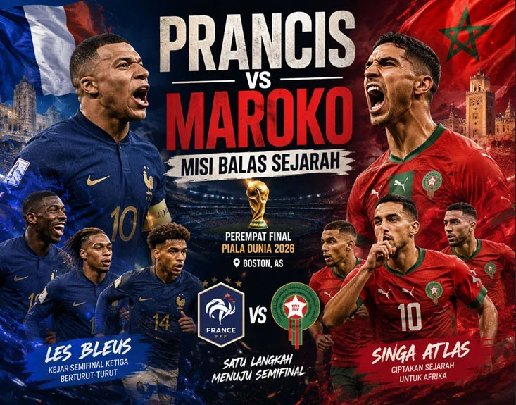 The match at Boston Stadium on July 10 repeats the 2022 semifinal where France won 2-0