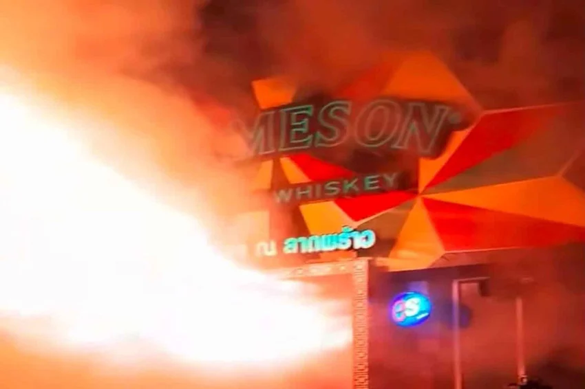 At least 27 dead in Bangkok after fire breaks out at bar: Officials