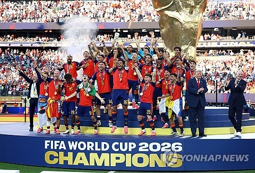 إسبانيا هزمت الأرجنتين 1-0 في الوقت الإضافي على ملعب ميتلايف لتفوز بكأس العالم 2026، أول لقب لها منذ 2010
