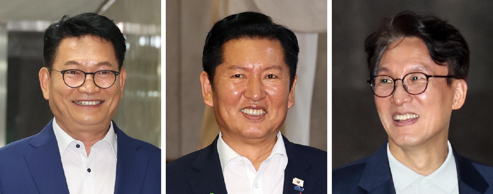 Kim "pro-Lee real"·Jeong "reforma y más reforma"·Song "proteger firmemente al gobierno de Lee"