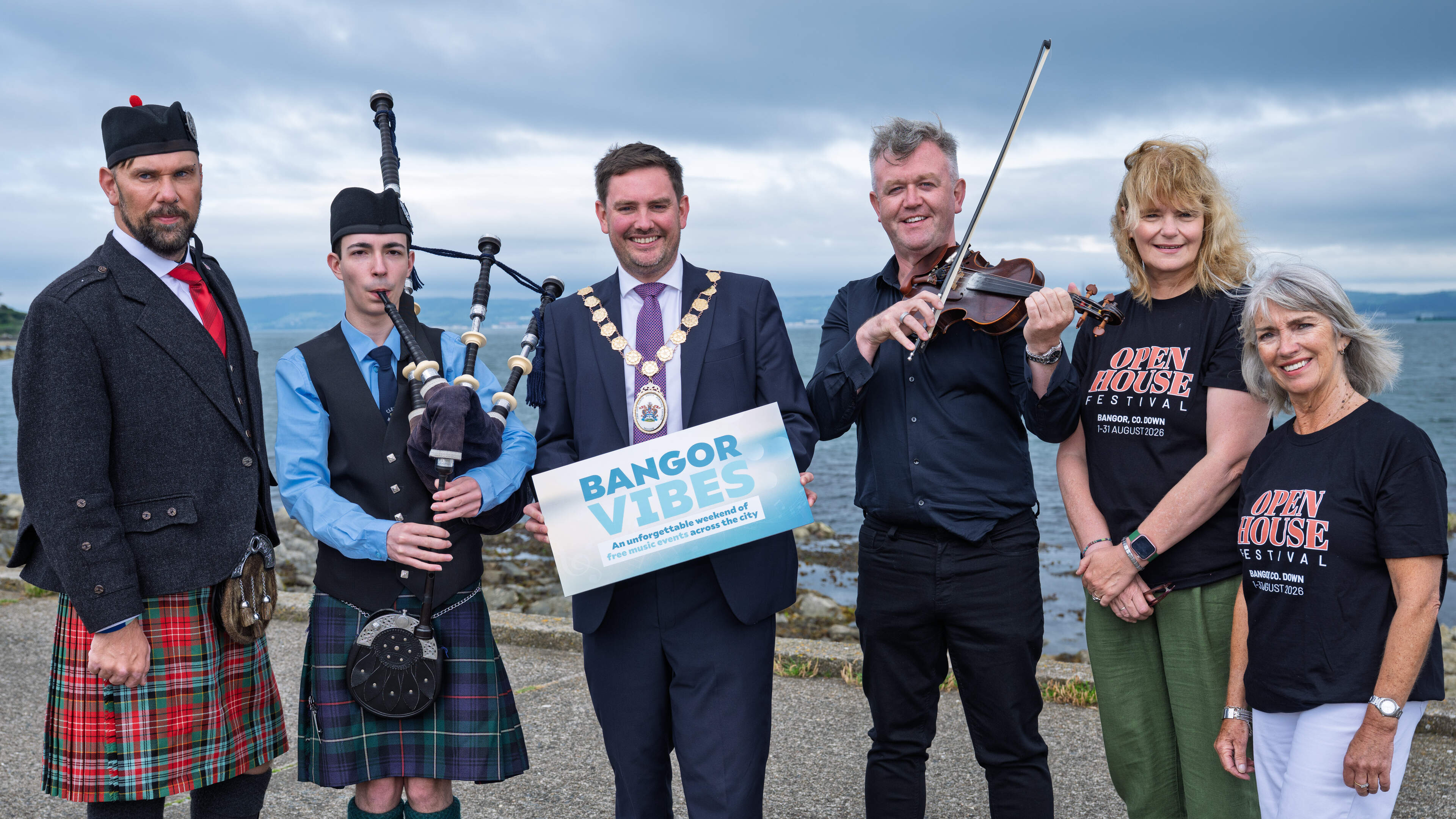 New festival announced for Bangor ahead of Pipe Band Championships and Fleadh celebrations