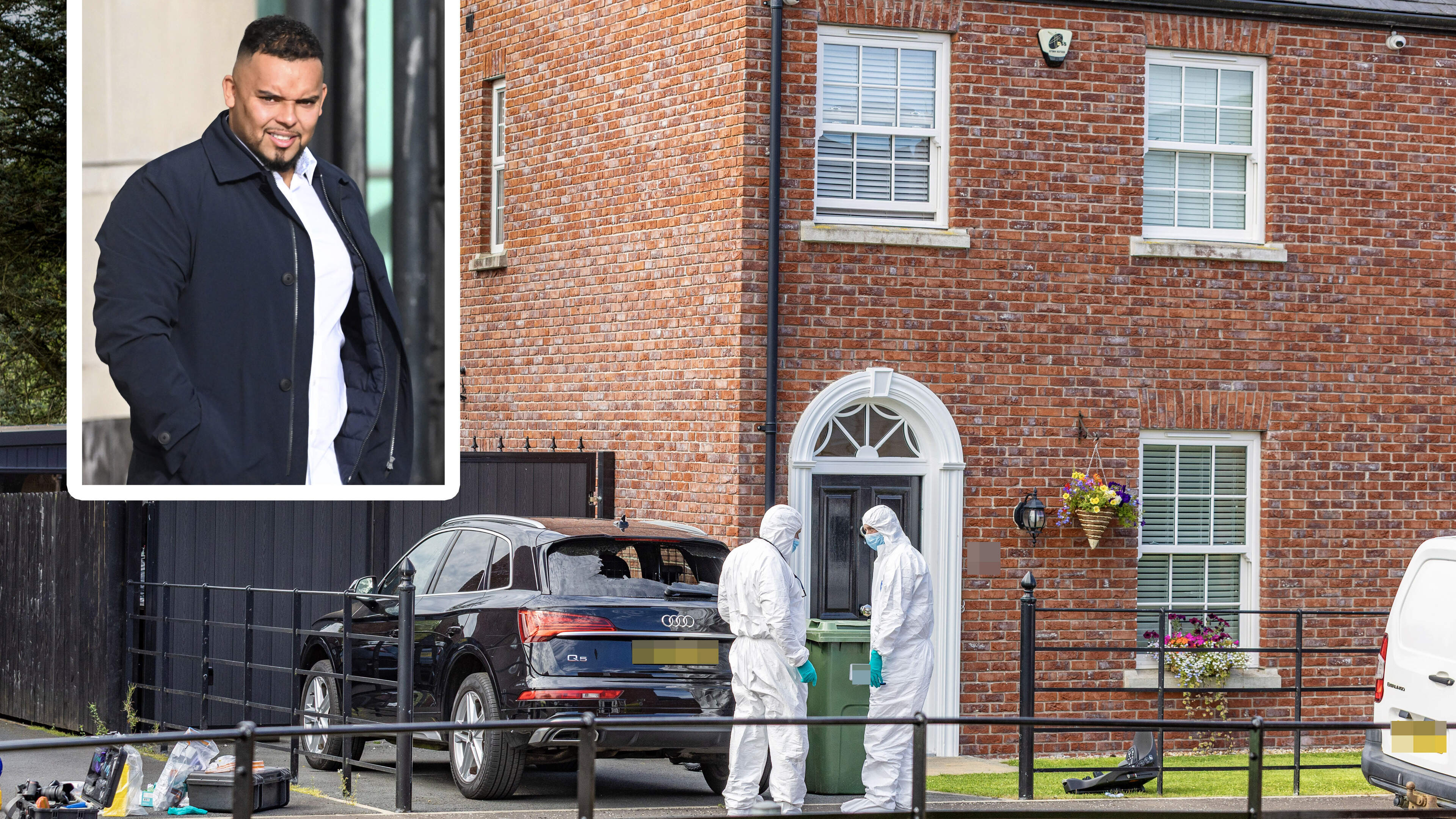 Home of death driver who killed man in hit-and-run shot up by masked gunmen